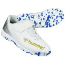 【ポイント10倍】ジュニア プリアモーレ 6 β V TF Jr. ホワイト×ブルー 【hummel|ヒュンメル】サッカージュニアトレーニングシューズhjs21...