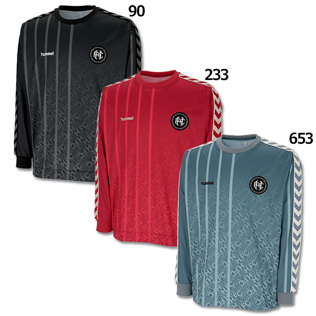 H.FC 長袖プラクティスシャツ　【hummel|ヒュンメル】サッカーフットサルウェアーhag3032