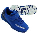 【ポイント10倍】ジュニア プリアモーレ 6 α V TF Jr. ブルー×ブラック 【hummel|ヒュンメル】サッカージュニアトレーニングシューズhjs21...
