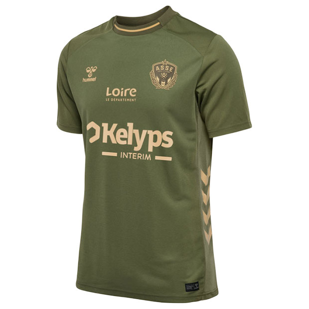 【12/4 20時よりポイント15倍】サンテティエンヌ 25-26 3rd 半袖レプリカユニフォーム 【hummel|ヒュンメル】クラブチームレプリカウェアーh...