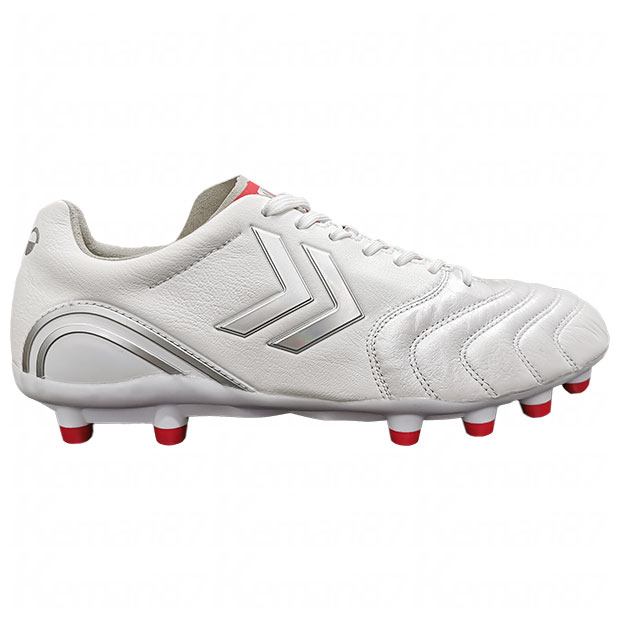 ヴォラート 2 ホワイト×レッド 【hummel|ヒュンメル】サッカースパイクhas1240r-1020ネット注文 サッカー 用品 セール