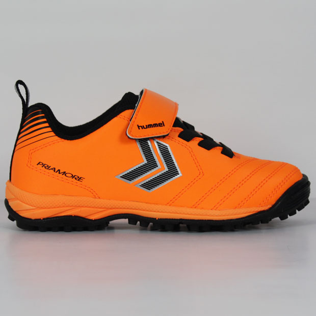 ジュニア プリアモーレ 5 V TF Jr. オレンジ×ブラック 【hummel|ヒュンメル】サッカージュニアトレーニングシューズhjs2124-3590ネット注文 サッカー 用品 セール