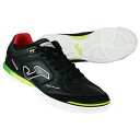 【ポイント15倍】トップフレックス IN ブラック 【JOMA|ホマ】フットサルシューズtops2401in