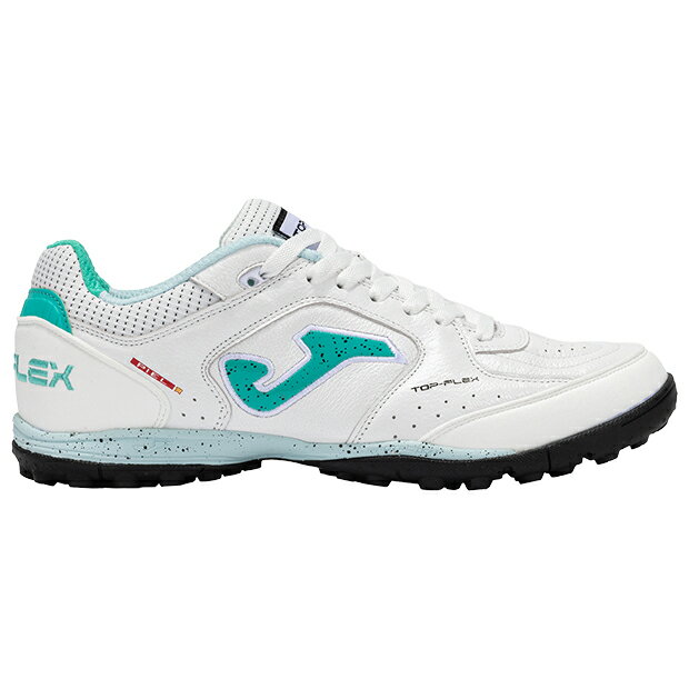 トップフレックス TF ホワイト×ターコイズ 【JOMA|ホマ】サッカーフットサルトレーニングシューズtopw2502tf