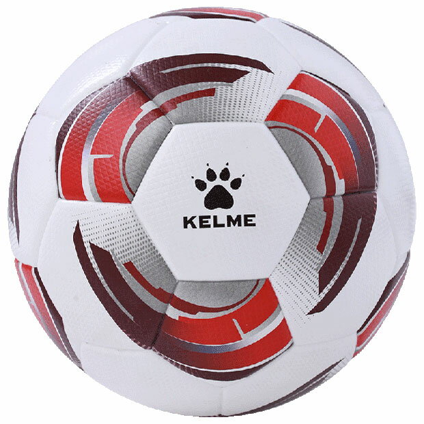 AFCアジアカップ 2023 公式試合球レプリカ ホワイト レッド 【KELME|ケルメ】サッカーボール4号球8301qu5083-107-4