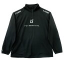 【ポイント15倍】2WAY ハーフジップトップ ブラック 【LUZ e SOMBRA|ルースイソンブラ】サッカーフットサルウェアーf2011138-blk