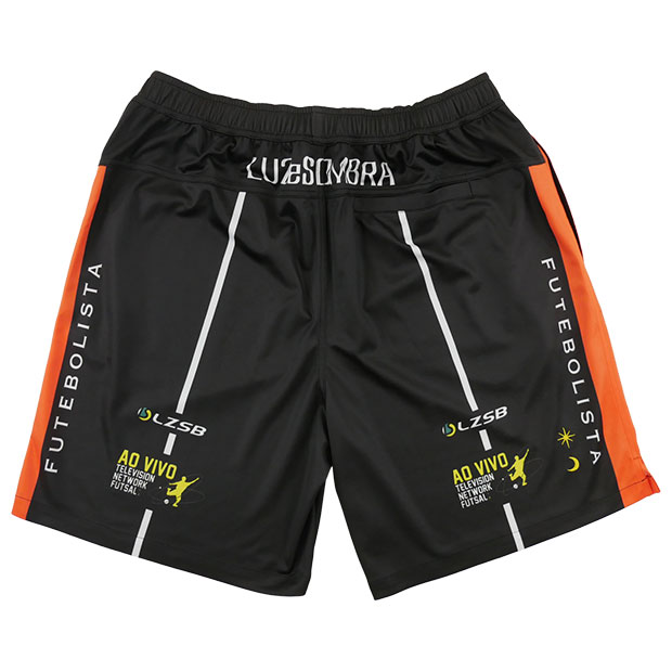 1D TROLL ユニフォームパンツ ブラック×オレンジ 【LUZ e SOMBRA|ルースイソンブラ】サッカーフットサルウェアーl1221004-blkorg通販 サッカー 用品 セール