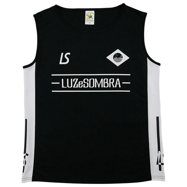 LUZ PLAYING ノースリーブシャツ ブラック 【LUZ e SOMBRA ルースイソンブラ】サッカーフットサルウェアーl1221008-blk