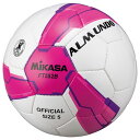 【ポイント10倍】ALMUNDO 手縫いタイプ ピンク×バイオレット 【MIKASA|ミカサ】サッカーボール5号球ft552b-pv
