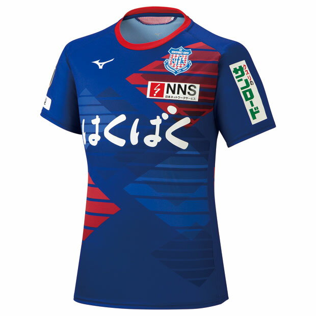 【2/15 ポイント10倍】ヴァンフォーレ甲府 2021 ホーム 半袖オーセンティックユニフォーム　【MIZUNO|ミズノ】クラブチームレプリカウェアーp2ja1y0301のサムネイル