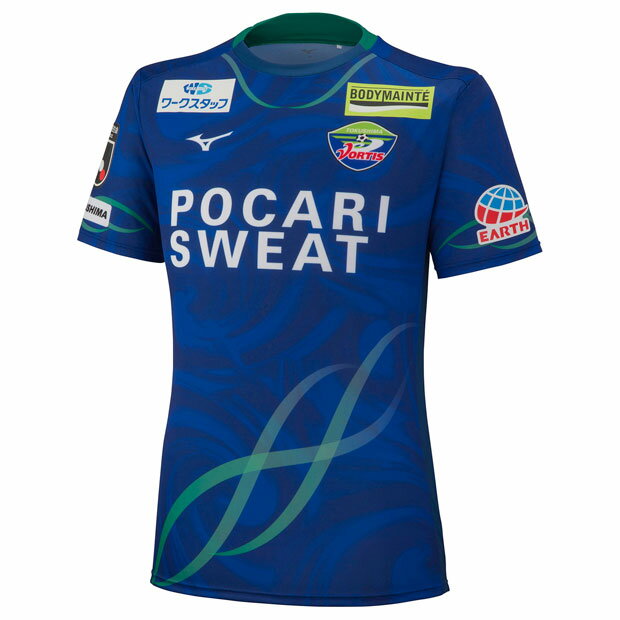 徳島ヴォルティス 2022 ホーム 半袖オーセンティックユニフォーム　【MIZUNO|ミズノ】クラブチームレプリカウェアーp2ja2y0401のサムネイル