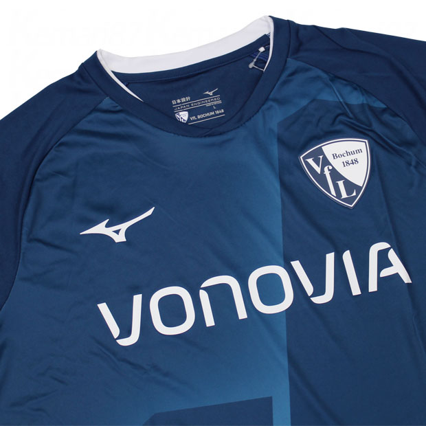 VfLボーフム 22-23 ホーム 半袖レプリカユニフォーム 【MIZUNO|ミズノ】クラブチームレプリカウェアーp2ma2y0126格安セール サッカー 用品 セール
