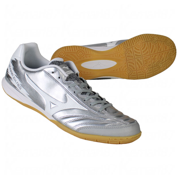 モナルシーダNEOSALAPROINシルバーtimes;ホワイト【MIZUNO|ミズノ】フットサルシューズq1ga212103