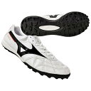 【11/10までポイント10倍】モレリア TF ホワイト×ブラック 【MIZUNO|ミズノ】フットサルシューズq1gb190209