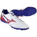 モナルシーダ NEO SALA SELECT TF ホワイト×レッド 【MIZUNO ミズノ】サッカーフットサルトレーニングシューズq1gb212262