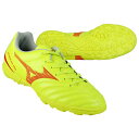 【ポイント10倍】ジュニア モナルシーダ NEO 3 SELECT Jr AS セーフティーイエロー×フェアリーコーラル 【MIZUNO|ミズノ】サッカーフット...