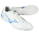 【ポイント10倍】モナルシーダ NEO SALA CLUB TF ホワイト×レーザーブルー 【MIZUNO|ミズノ】サッカーフットサルトレーニングシューズq1g...