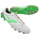 【10/20 ポイント10倍】モナルシーダ NEO 3 ELITE スーパーホワイトパール×ネオングリーン 【MIZUNO|ミズノ】サッカースパイクp1ga25...