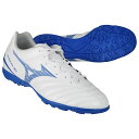 【5/15までポイント10倍】モナルシーダ NEO 3 SELECT AS ホワイト×レーザーブルー 【MIZUNO|ミズノ】サッカーフットサルトレーニングシュ...