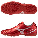 【ポイント10倍】モナルシーダ NEO 3 SELECT AS ルビーレッド×ホワイト 【MIZUNO|ミズノ】サッカーフットサルトレーニングシューズp1gd252560