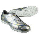 【ポイント10倍】ミズノアルファ 2 SELECT AS ギャラクシーシルバー×ネイビー 【MIZUNO|ミズノ】サッカーフットサルトレーニングシューズp1gd...