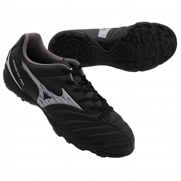 ジュニア モナルシーダ NEO 3 SELECT Jr AS ブラック×シルバー 【MIZUNO|ミズノ】サッカーフットサルジュニアトレーニングシューズp1ge...