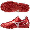 【7/15 ポイント10倍】ジュニア モナルシーダ NEO 3 SELECT Jr AS ルビーレッド×ホワイト 【MIZUNO|ミズノ】サッカーフットサルジュ...
