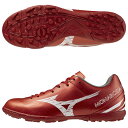 モナルシーダ NEO SALA CLUB TF ルビーレッド×ホワイト 【MIZUNO|ミズノ】サッカーフットサルトレーニングシューズq1gb252860