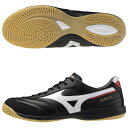 【ポイント10倍】モレリア SALA PRO IN ブラック×ホワイト 【MIZUNO|ミズノ】フットサルシューズq1ga251301