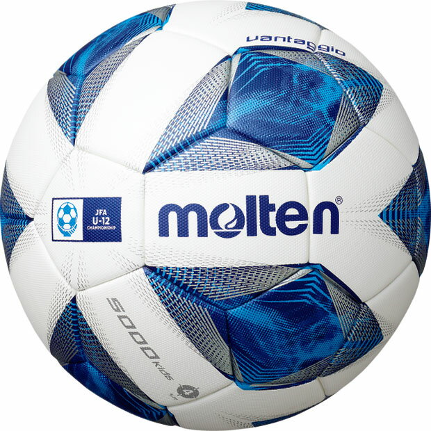 ヴァンタッジオ 5000 キッズ ホワイト×ブルー 【molten|モルテン】サッカーボール4号球f4a5000通販 サッカー 用品 セール
