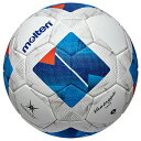 【ポイント15倍】ヴァンタッジオ 5000 キッズ ホワイト×ブルー 【molten|モルテン】サッカーボール4号球f4n5000