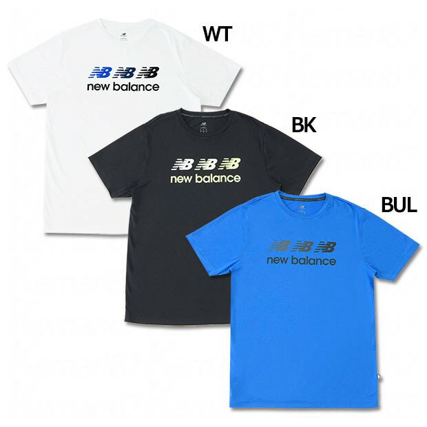 【5/11正午～5/14 11:59までポイント5倍】トリプルロゴ パフォーマンスグラフィック半袖Tシャツ　【NewBalance|ニューバランス】サッカーフットサルウェアーamt41001