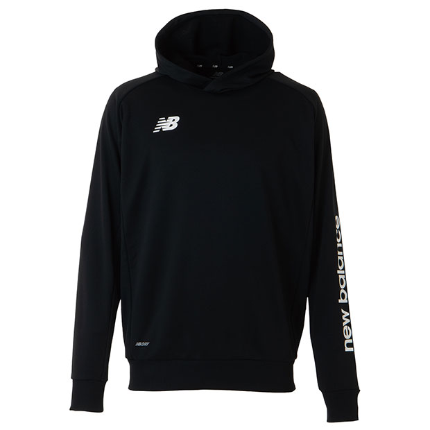 【12/4 20時よりポイント10倍】チームスウェットフーディ ブラック 【NewBalance|ニューバランス】サッカーフットサルウェアーamt45235-b...