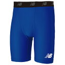 【ポイント10倍】ジュニア ストレッチインナーパンツ ロイヤルブルー 【NewBalance|ニューバランス】サッカーフットサルジュニアウェアーjjpf7386...