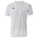 【10/20 ポイント10倍】ジュニア 半袖ゲームシャツ ホワイト 【NewBalance|ニューバランス】サッカーフットサルジュニアウェアーjjtf0487-...