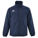 【ポイント10倍】パデットジャケット ネイビー 【NewBalance|ニューバランス】サッカーフットサル防寒ウェアーjmjf1421-nv