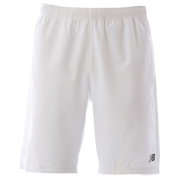 Rakuten - 【5/9 20時からポイント10倍】ウーブンショーツ　ホワイト　【NewBalance|ニューバランス】サッカーフットサルウェアーjmsp1419-wt