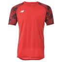【7/15 ポイント10倍】半袖ゲームシャツ レッド 【NewBalance|ニューバランス】サッカーフットサルウェアーjmtf1417-red