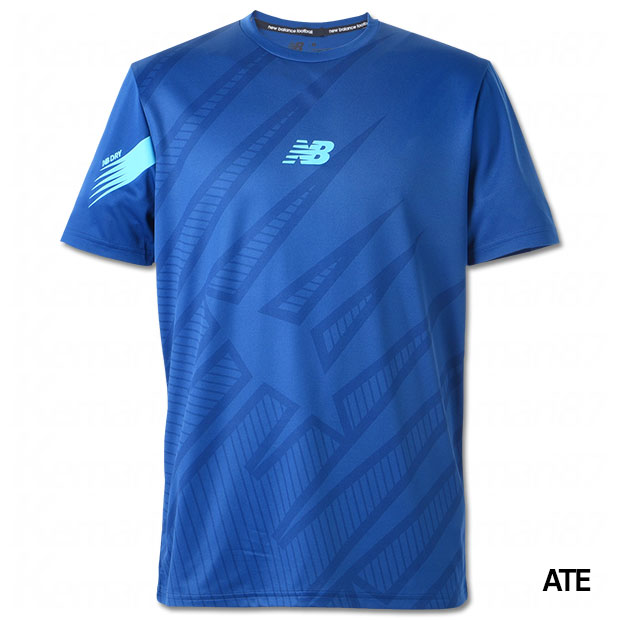【12/4 20時よりポイント10倍】半袖プラクティスシャツ 【NewBalance|ニューバランス】サッカーフットサルウェアーmt231436