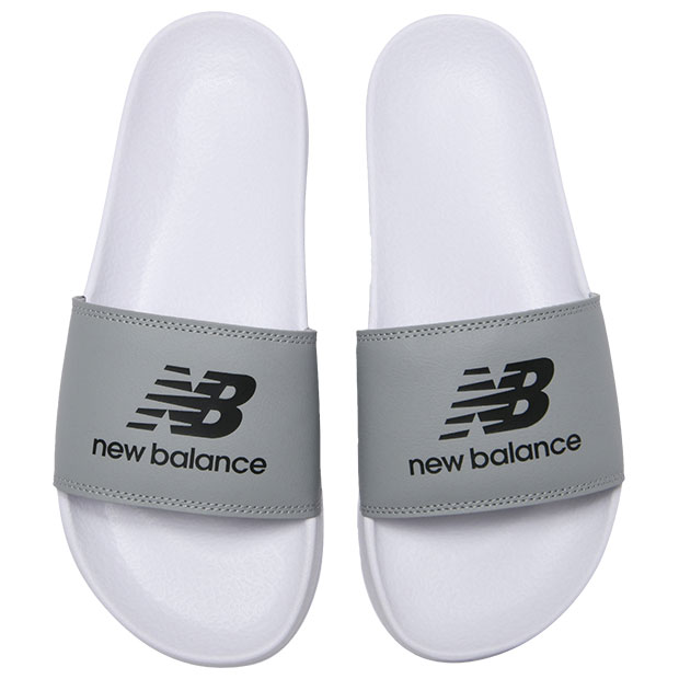 ニューバランス スポーツサンダル メンズ 50 SLIDE スポーツサンダル D　ホワイト×グレー　【NewBalance|ニューバランス】サッカーフットサルサンダルsuf050f2d