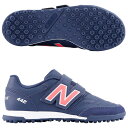 【7/17 13時59分までポイント15倍】ジュニア 442 V2 V TF JNR W ネイビー×レッド 【NewBalance|ニューバランス】サッカーフッ...