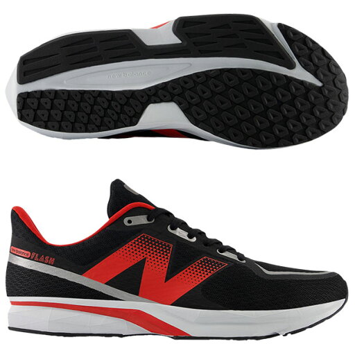 【5/1 ポイント10倍】ダイナソフト フラッシュ V7 D ブラック×レッド 【NewBalance|ニューバランス】ランニングシューズmflshbr7d 【5/1 ポイント10倍】ダイナソフト フラッシュ V7 D ブラック×レッド 【NewBalance|ニューバランス】ランニングシューズmflshbr7d