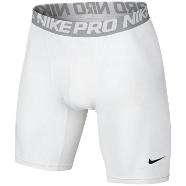 NP ハイパークールコンプレッション 6インチショート　ホワイト　【NIKE|ナイキ】サッカーフットサルウェアー703085-100