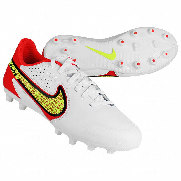 ジュニア ティエンポ レジェンド 9 アカデミー HG ホワイト×ボルト 【NIKE|ナイキ】サッカージュニアスパイクdb0445-176セール サッカー 用品 セール