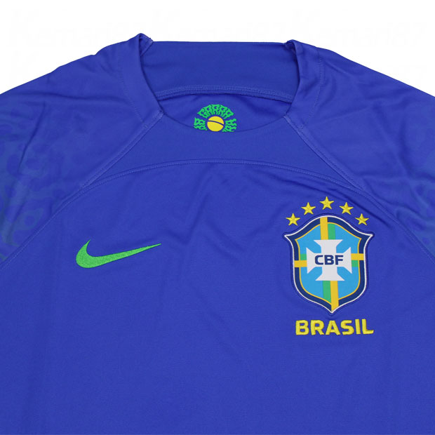 ブラジル代表 2022 アウェイ 半袖レプリカユニフォーム 10.ネイマール 【NIKE|ナイキ】ナショナルチームレプリカウェアーdn0678-433-10-nネット通販 サッカー 用品 セール
