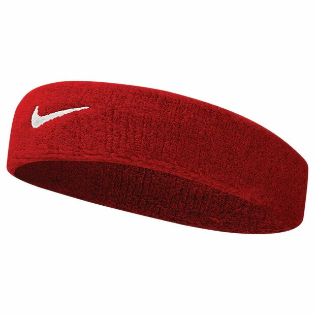 スウッシュ ヘッドバンド　バーシティレッド　【NIKE|ナイキ】サッカーフットサルアクセサリーbn2091-601