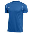 【12/4 20時よりポイント10倍】パーク 20 半袖トップ ロイヤルブルー 【NIKE|ナイキ】サッカーフットサルウェアーbv6883-463
