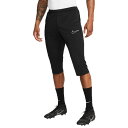 DF アカデミー 23 3/4パンツ KP ブラック 【NIKE|ナイキ】サッカーフットサルウェアーdr1365-010
