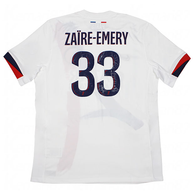 【12/4 20時よりポイント15倍】パリサンジェルマン 24-25 アウェイ 半袖レプリカユニフォーム 33.ザイール・エムリ 【NIKE|ナイキ】クラブチー...