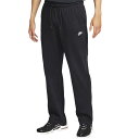 クラブ ニット オープンヘムパンツ ブラック 【NIKE|ナイキ】サッカーフットサルウェアーfq4333-010